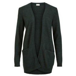Vila Viril open ls knit cardigan noos donker