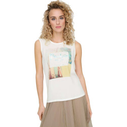 Only Onlflora s/l paradise top box jrs bright white/mal
