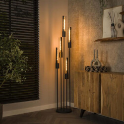 Hoyz vloerlamp 5l getrapt tube artic