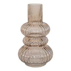 QUVIO Vaas – 25 cm – mondgeblazen glas –