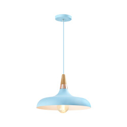 QUVIO Hanglamp rond quv5137l-blue