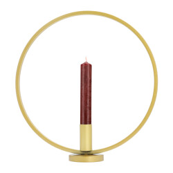 QUVIO Kandelaar rond 29 cm metaal -