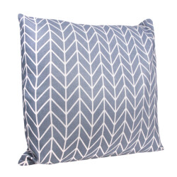 QUVIO Kussenhoes 45 x 45cm vissengraat -