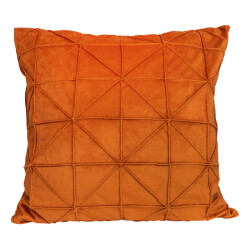 QUVIO Sierkussen gevuld met grafisch patroon 50 x 50 cm fluweel -