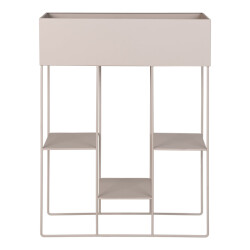 QUVIO Plantenbak met 3 planken – metaal –