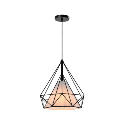 QUVIO Hanglamp met metalen frame quv5152l-black