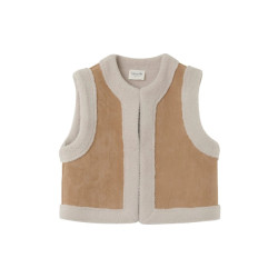 Grace & Mila Suede imitatieschaap gilet noe