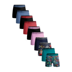 Muchachomalo Heren 10-pack boxershorts print/effen