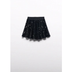 Abel & Lula Meisjes rok velvet pailletten -