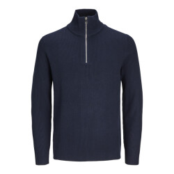 Jack & Jones Jjeperfect knit half zip sn navy
