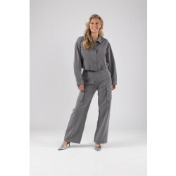 Nukus Hamburg pants stripe grey