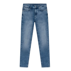 Indian Blue Jongens jeans jay tapered fit damage light denim