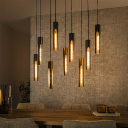 Hoyz hanglamp 5+4 tube artic