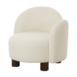 Artichok Isabeau fauteuil bouclé