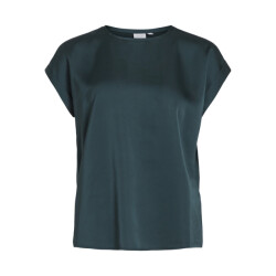 Vila Viellette ss satin topsu noos donker