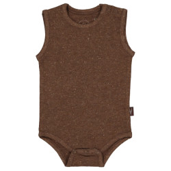 Levv Newborn neutraal romper connor choco