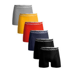 Muchachomalo Heren 6-pack boxershorts effen