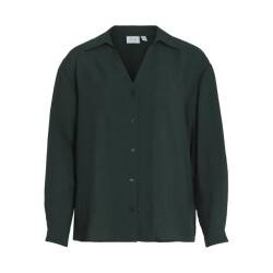 Vila 14095705 vidomira l/s v-neck shirt noos