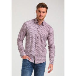Gabbiano Heren overhemd 334751 704 mauve