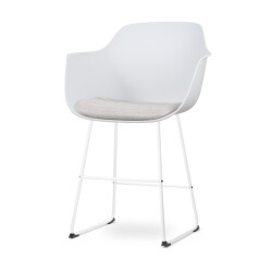 Nolon Nino-liz barkruk met beige zitkussen onderstel 65 cm