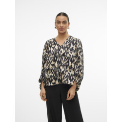 Vero Moda Vmmina l/s v-neck top wvn btq ga