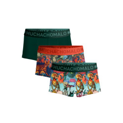 Muchachomalo Heren 3-pack trunks birdcat