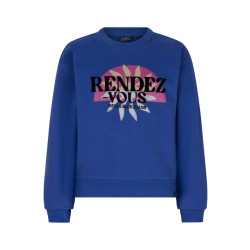 Indian Blue Meiden sweater rendez vous