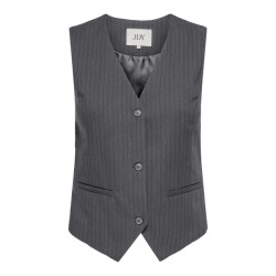 Jacqueline de Yong Jdyulrikke waistcoat pnt antraciet