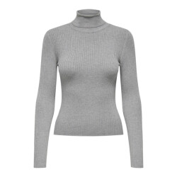 Jacqueline de Yong Jdyplum ls roll neck pullover knt melee