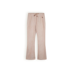 NoBell Meisjes flair broek velvet rib sady pearled