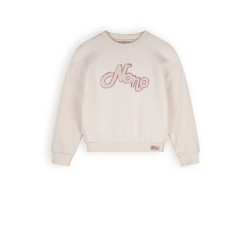 NoNo Meisjes zachte furry sweater ko pearled