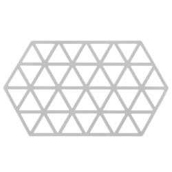 Krumble Siliconen pannenonderzetter hexagon lang -