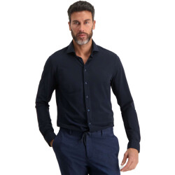 Blue Industry Lounge jersey shirt navy