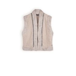 NoBell Meisjes gilet kiddy pearled