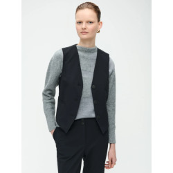 Jane Lushka Erik vest/gilet technical jersey black