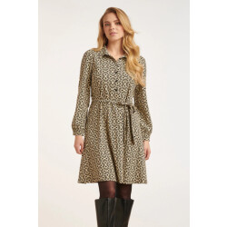 Smashed Lemon 24713 grafisch bloemige travel kwaliteit jurk |