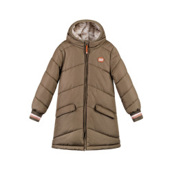 Moodstreet Meisjes parka winterjas jara khaki