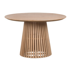 Lewis & Loft Eettafel levi – fsc® mangohout – rond – Ø120 cm – naturel