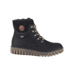 Rieker Y3433-00 dames veterboots sportief