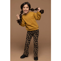 Looxs Revolution Sweater oker ruffle voor meisjes in de kleur