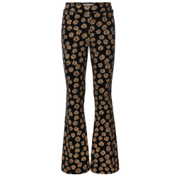 Looxs Revolution Flared pants velvet soft winterflower