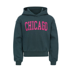 Looxs Revolution Meiden hoodie chicago dark teal