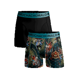 Muchachomalo Heren 2-pack boxershorts miami vatos ace