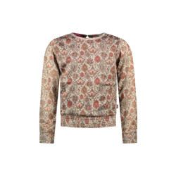 MAYCE Meisjes top mesh paisley