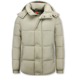 Enos Jas puffer jassen winter capuchon