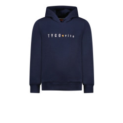 TYGO & vito Jongens hoodie met geborduurd logo noos