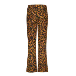 B.Nosy Meisjes flared pants pepper leopard pop