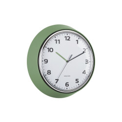 Karlsson wandklok modern retro jungle Ø34cm