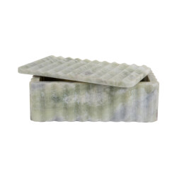 Present Time schaal met deksel himalayan green