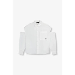 Alix The Label Cut out poplin blouse -